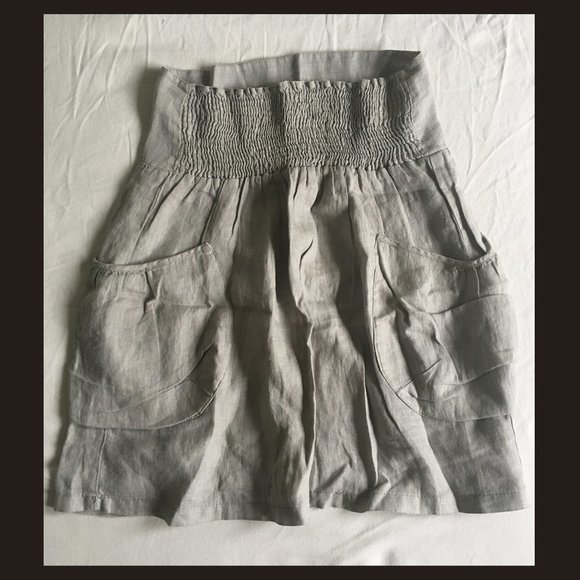 Zara linen skirt size S. - Picture 1 of 2